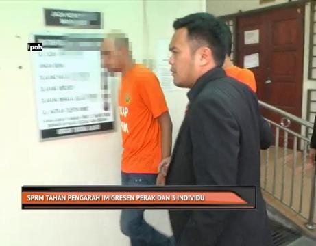 SPRM tahan Pengarah Imigresen Perak dan 3 indivuidu