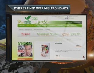 D'Herbs fined over misleading advertisements