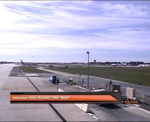 Rakaman video pesawat Ford 'sesat'