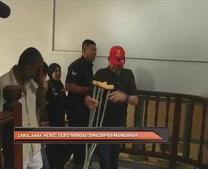 Cabul anak murid, guru mengaji dihadap ke mahkamah
