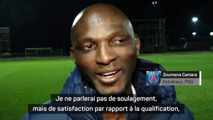 Camara fustige le comportement de ses joueurs - Foot - Youth League - PSG