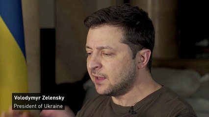 Zelensky: Peace talks a waste of time without ceasefire