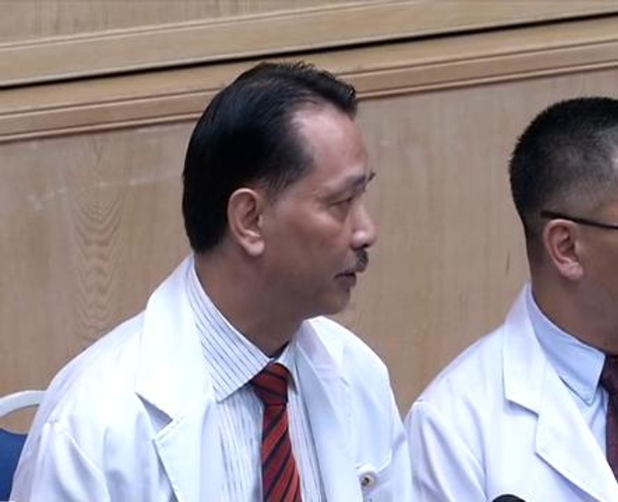 Sidang media khas Ketua Pengarah Kesihatan, Datuk Dr Noor Hisham Abdullah