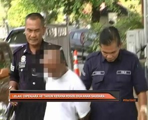 Lelaki dipenjara 48 tahun kerana rogol dua anak saudara