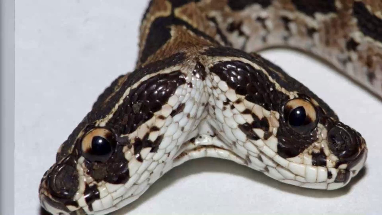 Extrem tödlich: Zweiköpfige Schlange in Indien entdeckt