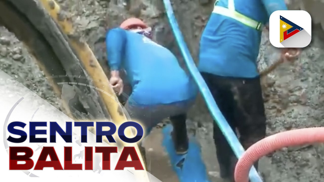 Tubo ng Manila Water sa West Avenue sa Q.C., nasira kaninang umaga; Nasa 250 households, apektado
