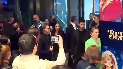 Bergen'in galasında Farah Zeynep Abdullah'a 'ütü' tepkisi