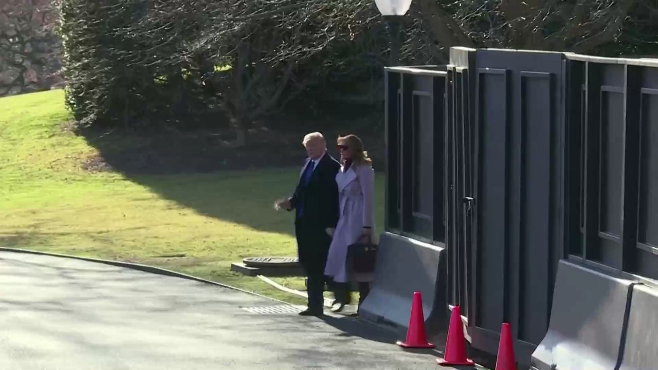 Vor Trumps Corona-Infektion: Die verstörenden Bilder von Melania