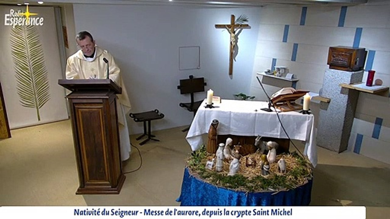 Homélie de la messe de l'aurore - Nativité du Seigneur 2021