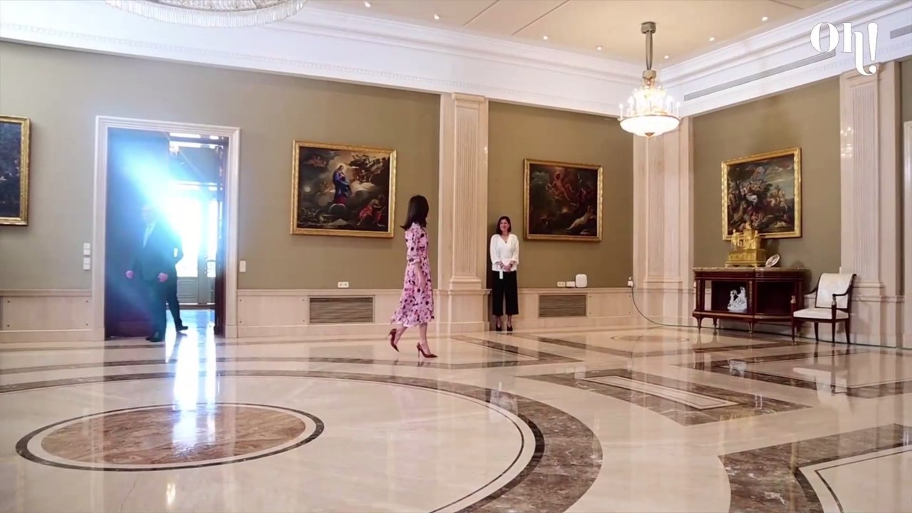 Fashion-Recycling-Queen: Letizia von Spanien zeigt sich erneut im geblümten Kleid