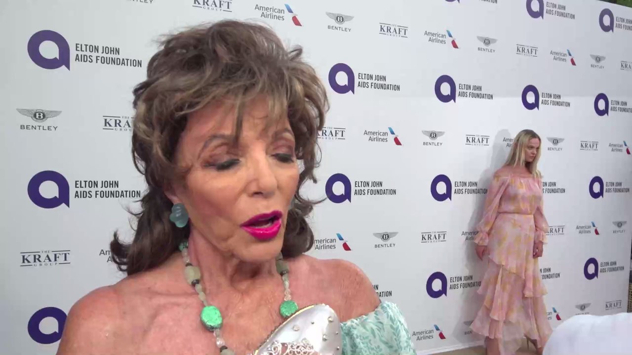 'Zu deprimierend': Joan Collins schaut wegen Corona fast keine Nachrichten mehr