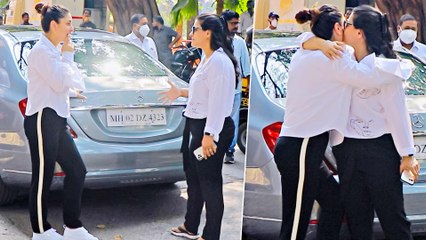 EXCLUSIVE: Kareena Kapoor & Kajol Devgan Snapped At Mehboob Studio Bandra