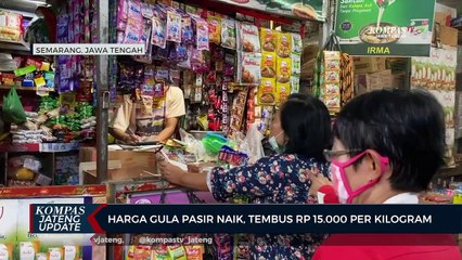 Harga Gula Pasir Naik, Tembus Rp 15.000/Kg