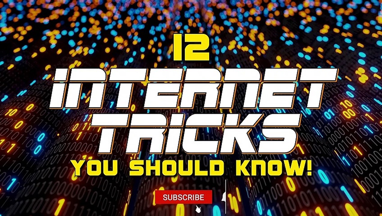 12+ COOL INTERNET TRICKS YOU SHOULD KNOW