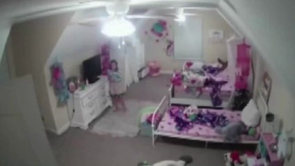 A Mother Put a Camera in Her Daughter's Room and Realized That Someone Was in There With Her