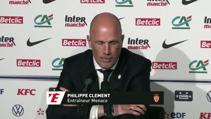 Clement : « Les penalties, ça reste un peu une loterie » - Foot - Coupe - Monaco