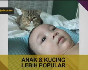 Hairul Azreen: Anak dan kucing lebih popular