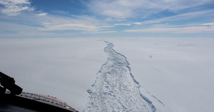 Un gigantesque iceberg vient de se détacher de l'Antarctique