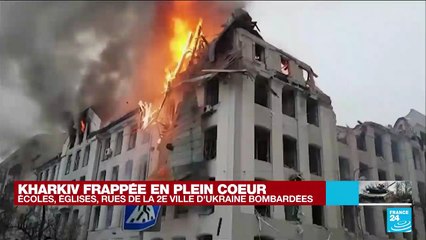 Guerre en Ukraine : Kharkiv sous le feu de la Russie