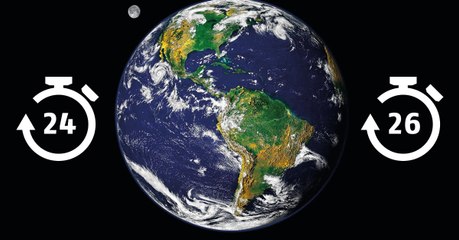 Dans le futur, les journées pourraient durer 26 heures sur Terre