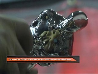Trofi Oscar dapat sentuhan akhir sebelum malam gemilang