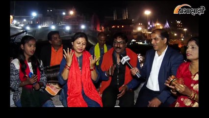Varanasi Election | गंगा की लहरों के बीच Singer Rajan Tiwari और Shraddha Pandey के सुरों का जादू