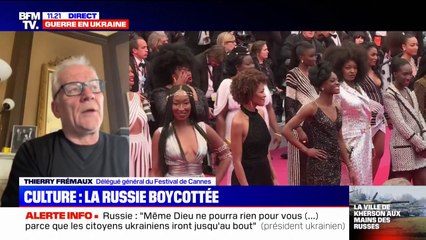 Guerre en Ukraine: les délégations officielles russes boycottées du Festival de Cannes