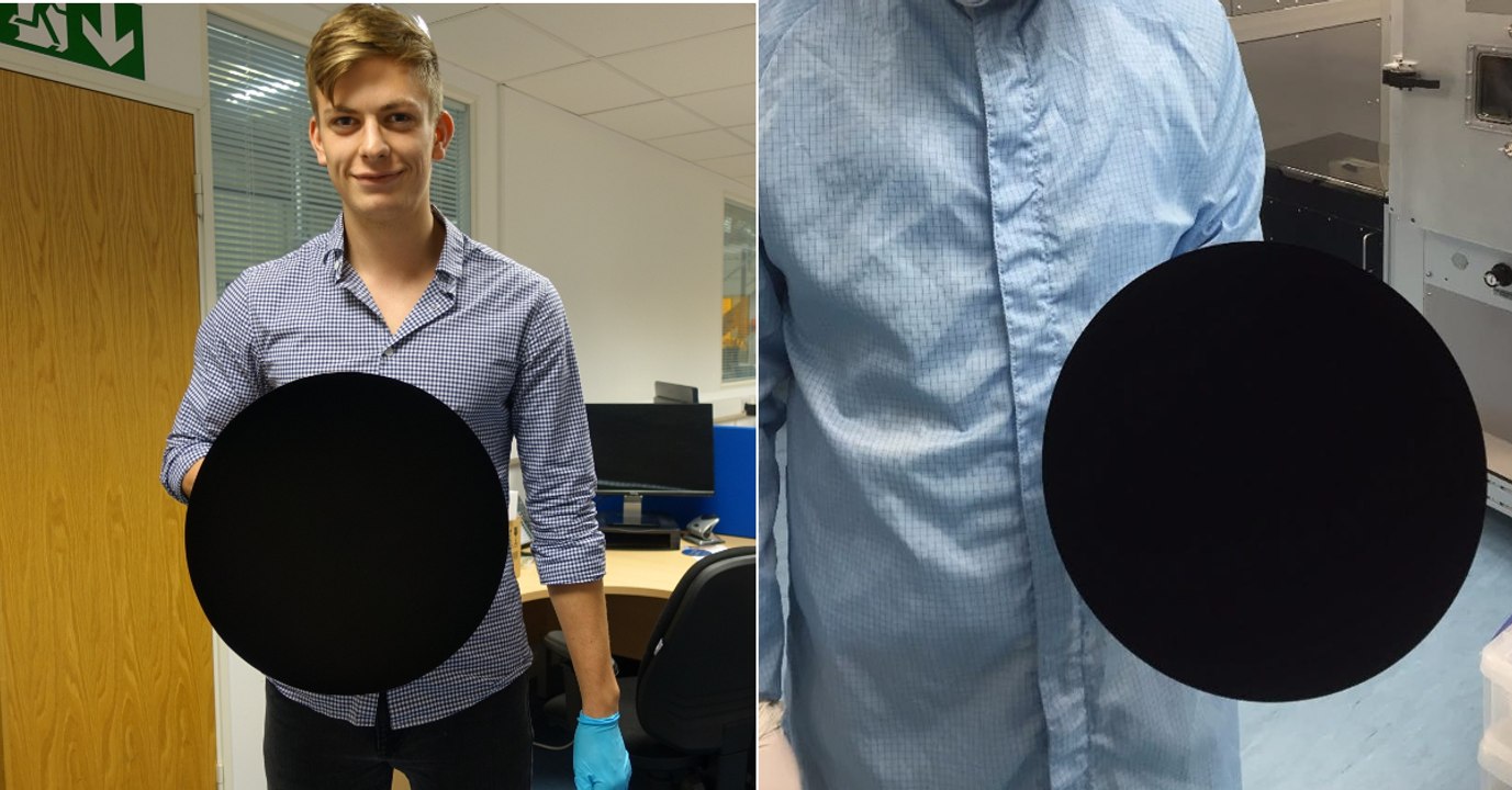 Le Vantablack, matériau le plus noir au monde, dévoile son incroyable pouvoir sur les objets