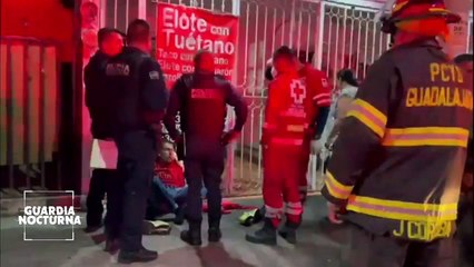 Download Video: Bajo los influjos de enervantes un hombre incendio parte de su casa, en la colonia San Andrés