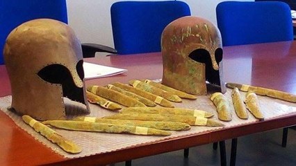 Des lingots d'orichalque, le métal légendaire de l'Atlantide, découverts au large de la Sicile