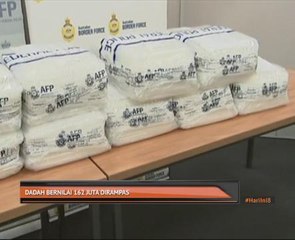 Dadah bernilai 162 juta dirampas