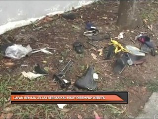 Lapan remaja lelaki berbasikal maut dirempuh kereta