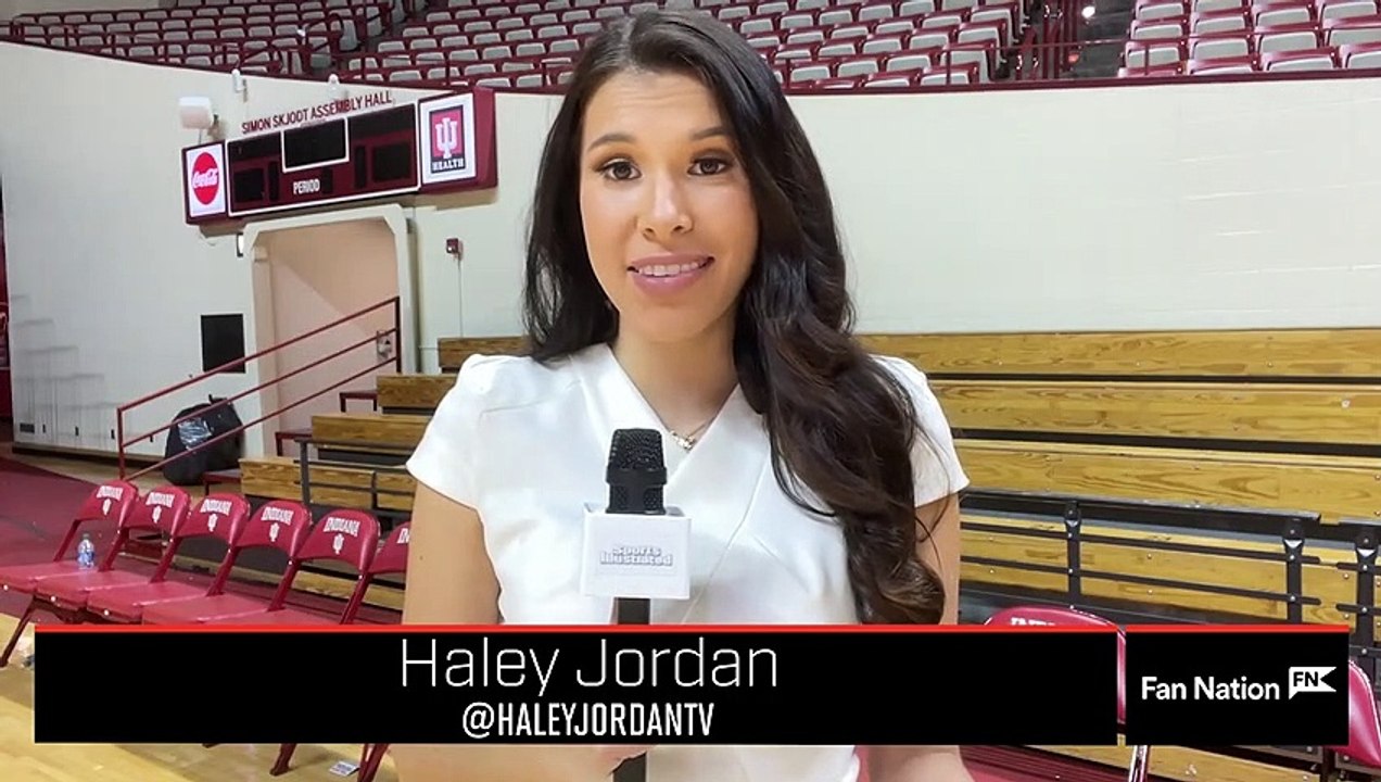 Haley Jordan Recaps Indiana's Loss to Rutgers - video Dailymotion