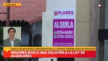 Misiones busca una solución a la ley de alquileres