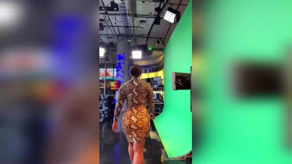"Zu enges Kleid": Moderatorin weht sich gegen Kritik an ihrem Outfit