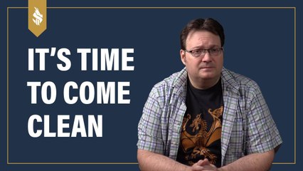 It's Time to Come Clean — Brandon Sanderson
