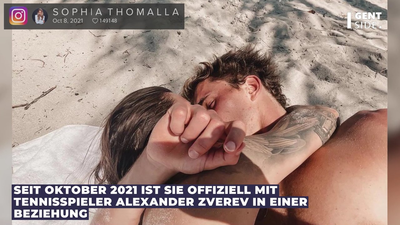 Sophia thomalla bezeichnet ihre beziehung zu alexander zverev als "eine herausforderung"