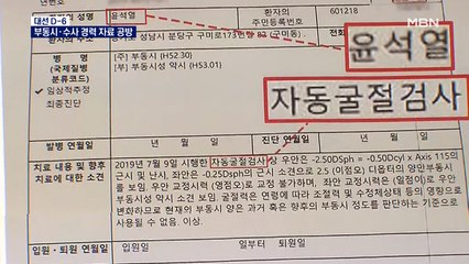 [대선 2022] 민주 "윤석열 부동시 이상" vs 국민의힘 "수사 경력 자료 의심"