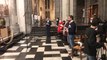Liège : plus de 200 personnes prient pour l'Ukraine à la cathédrale Saint-Paul