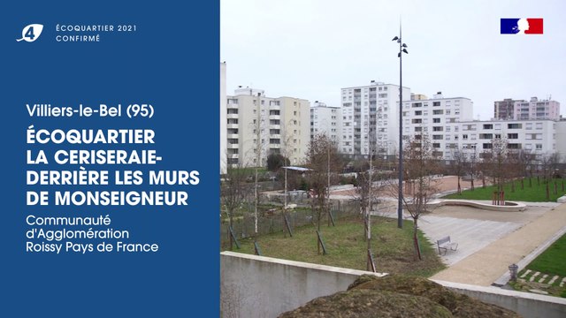 ÉcoQuartier Derrière les Murs de Monseigneur– La Cerisaie , Villiers-le-Bel (95)