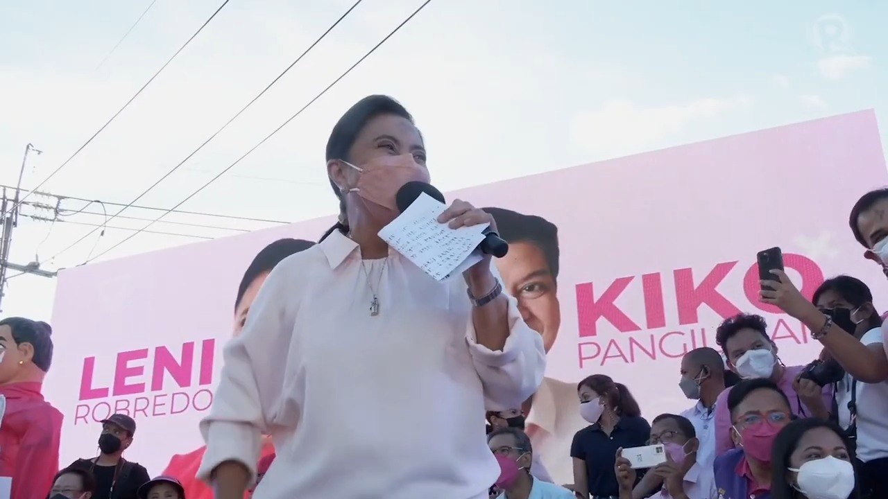Young voters show off wit and grit for Leni in Isko’s turf