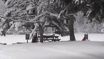 Gölcük'te kar kalınlığı 20 santimetreye ulaştı