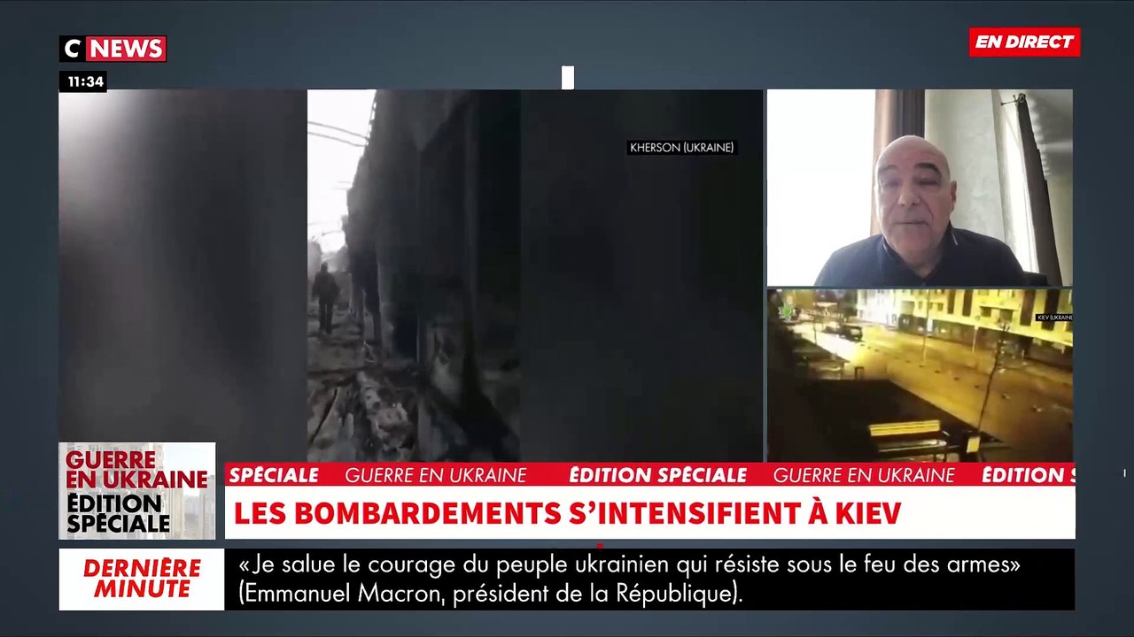 Guerre en Ukraine: En colère, un Français qui a quitté Kiev pousse un coup de gueule contre le gouvernement français dans "Morandini Live": "Sauvez les Français qui sont encore dans la ville !" - VIDEO