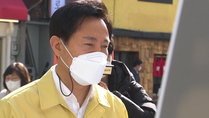 오세훈, 대선 사전투표 앞두고 투표소 현장 방역상황 점검 / YTN
