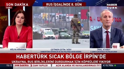 Canlı yayında hareketli dakikalar! "Rus ordusu buradan giriş yapacak"