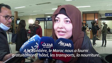 Des Marocains fuyant l'Ukraine de retour chez eux