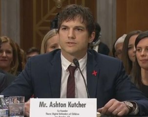 Ashton Kutcher testifies on Capitol Hill on exploited children