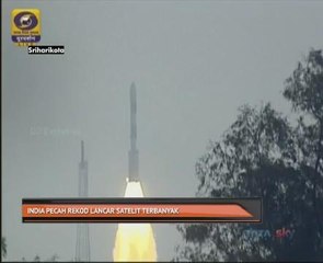 India pecah rekod lancar satelit terbanyak