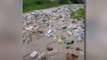 Les images choc d'une rivière de déchets en Roumanie (Vidéo)