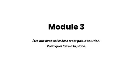 L'Anti-Procrastination - Module 3 (2/2)